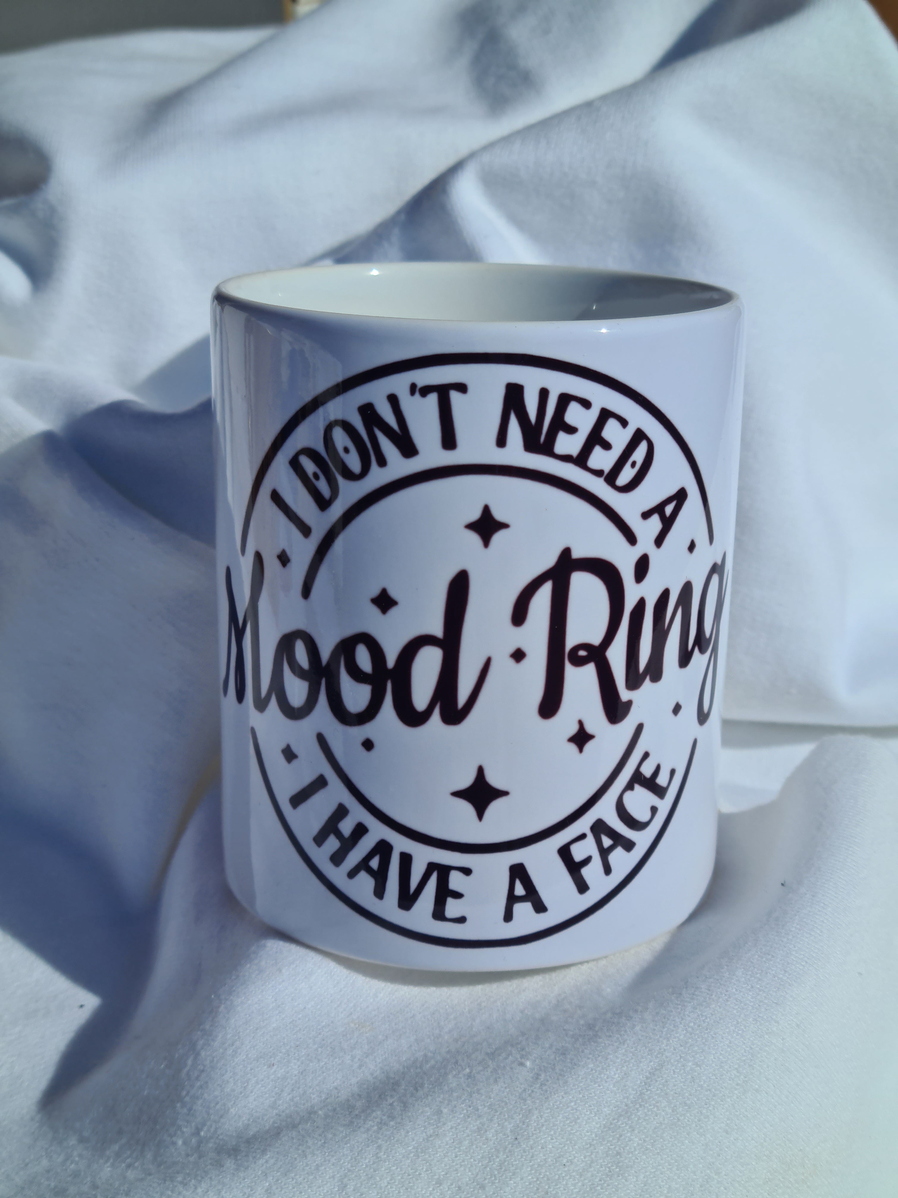 The mood ring is my face