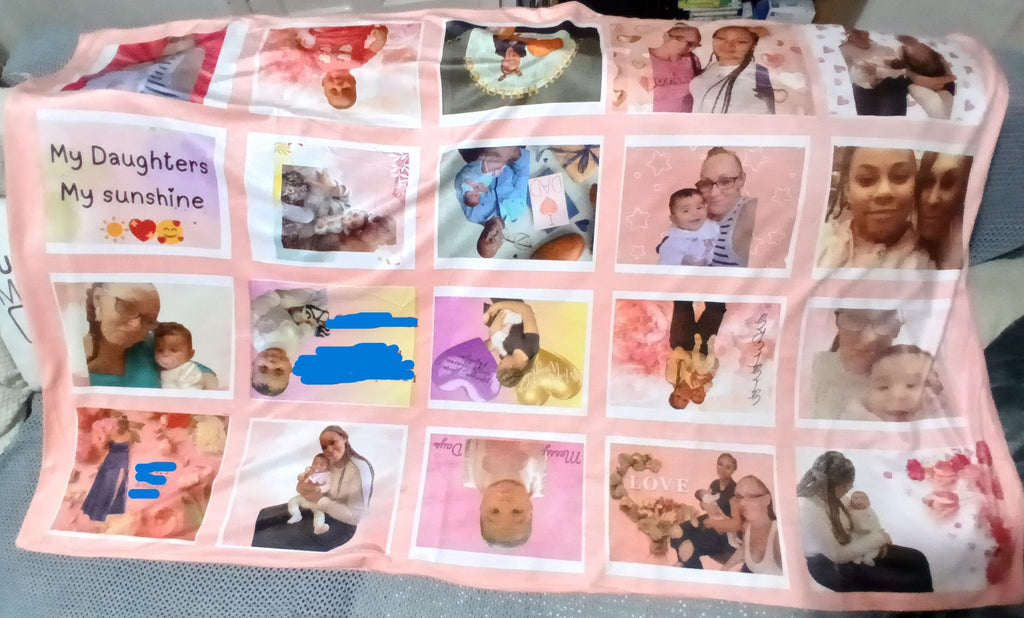 Personalised 20-Panel Photo Memory Blanket