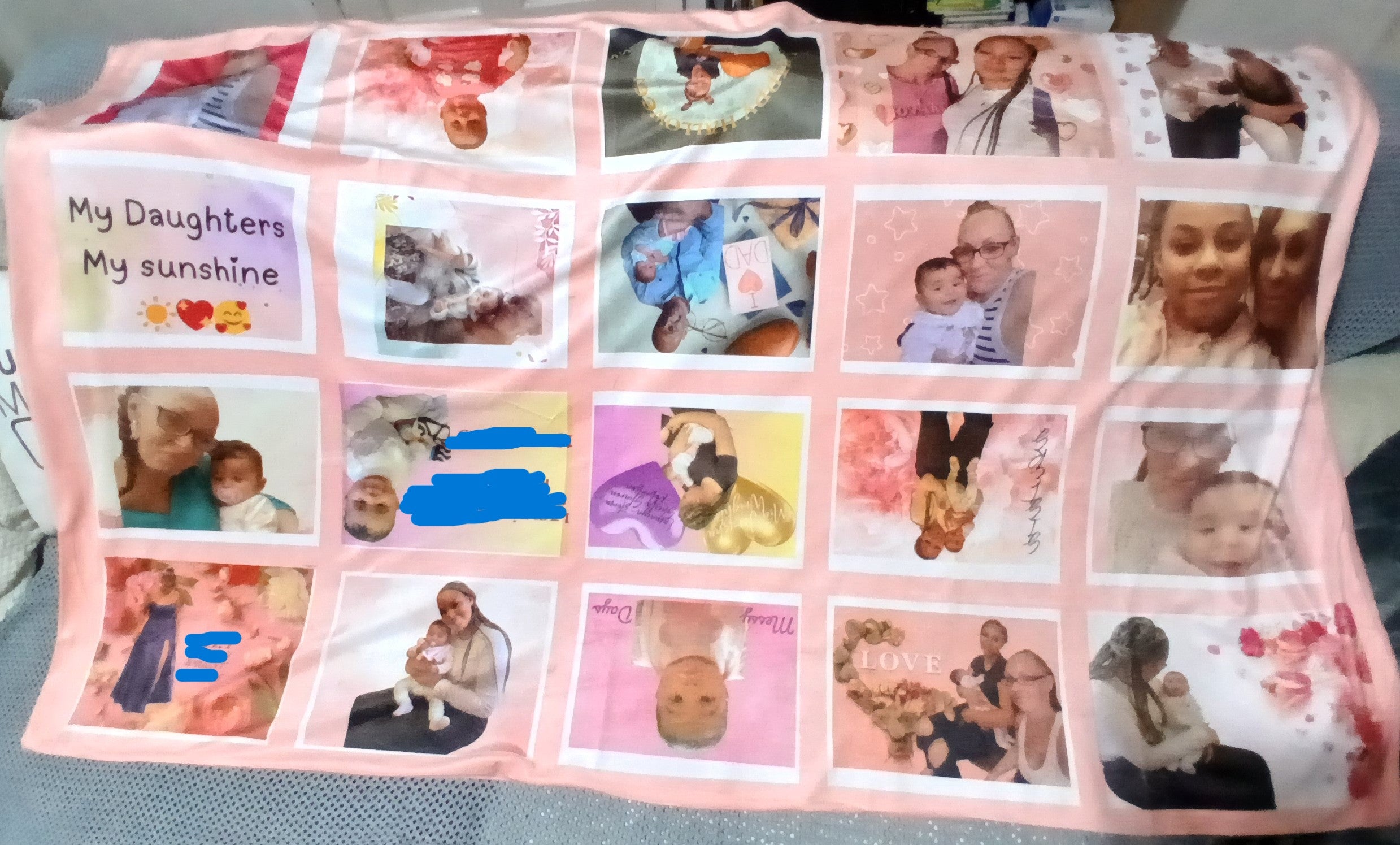 Personalised 20-Panel Photo Memory Blanket