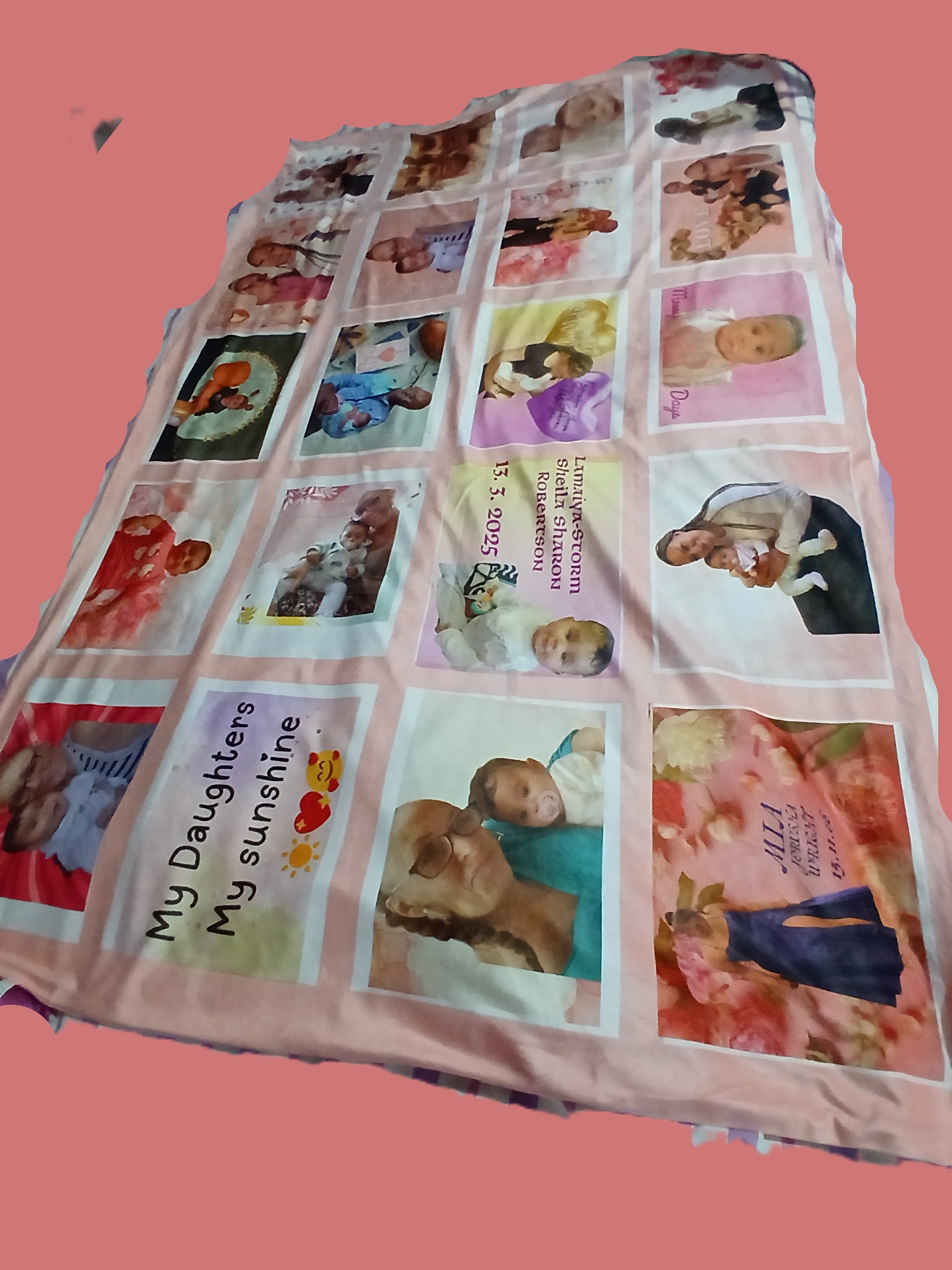Personalised 20-Panel Photo Memory Blanket