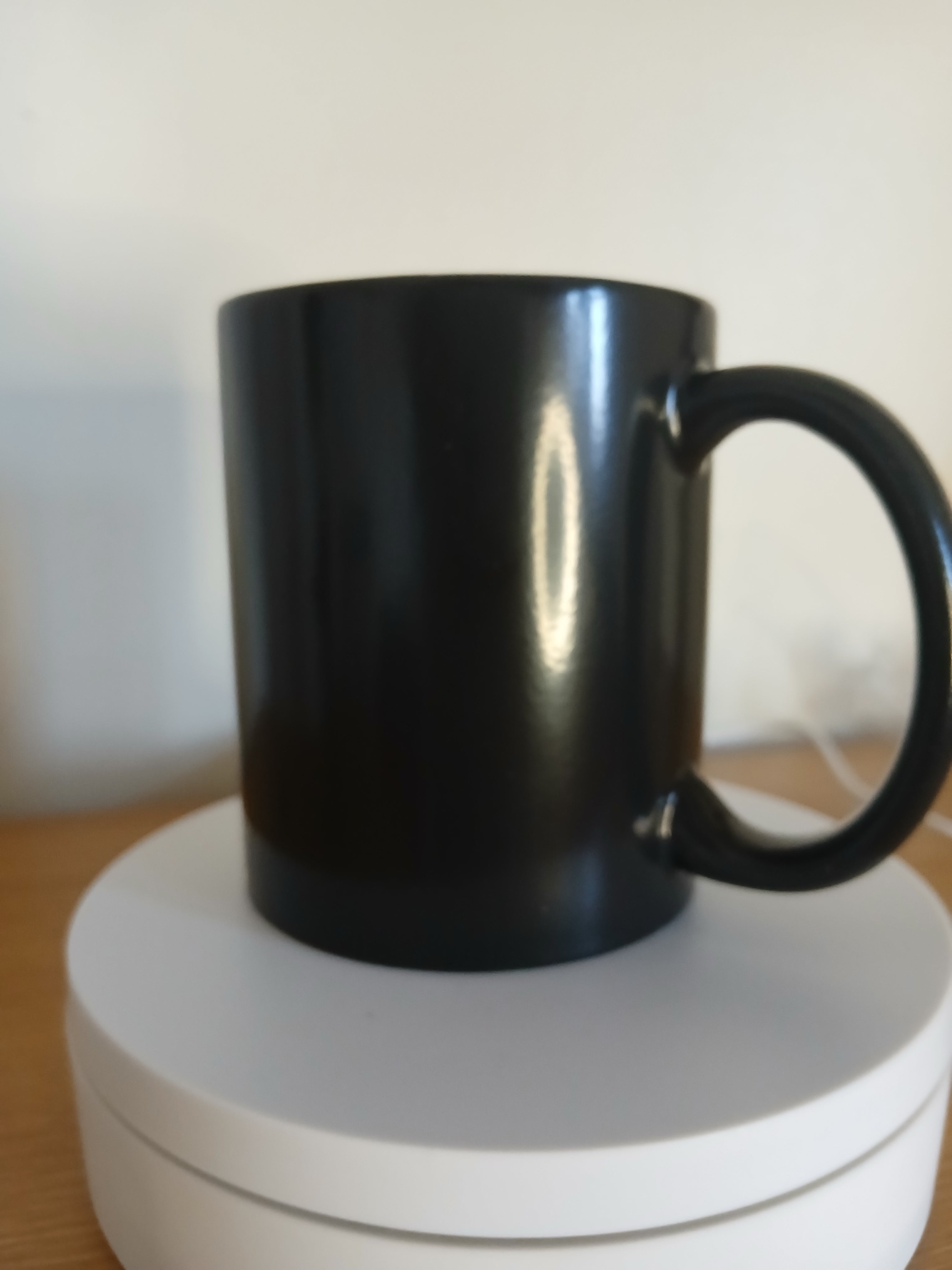 Personalised Colour-Changing Magic Mug – Black 11oz & 15oz