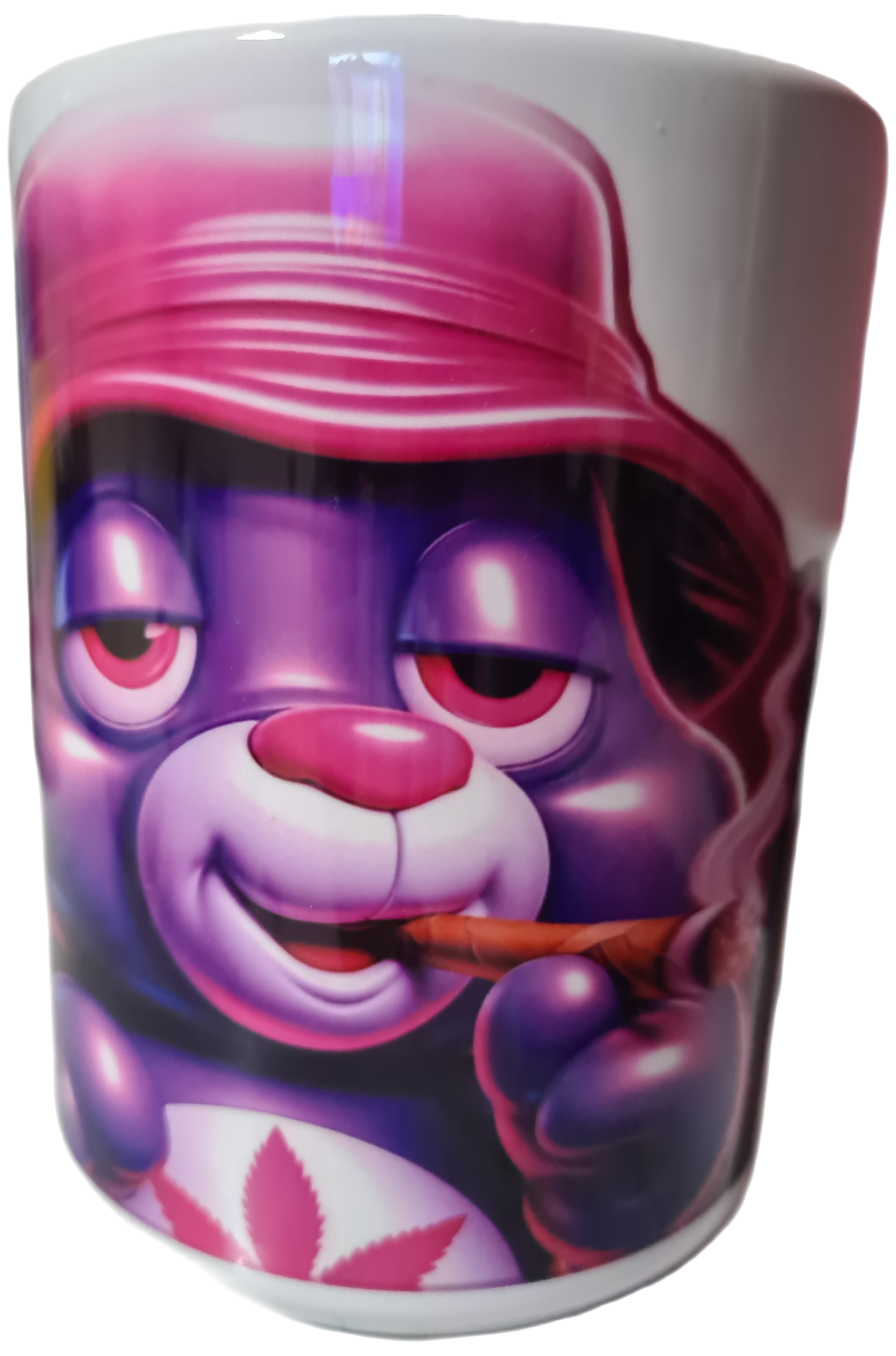 Purple Smokey Bear Mug – 11oz / 15oz