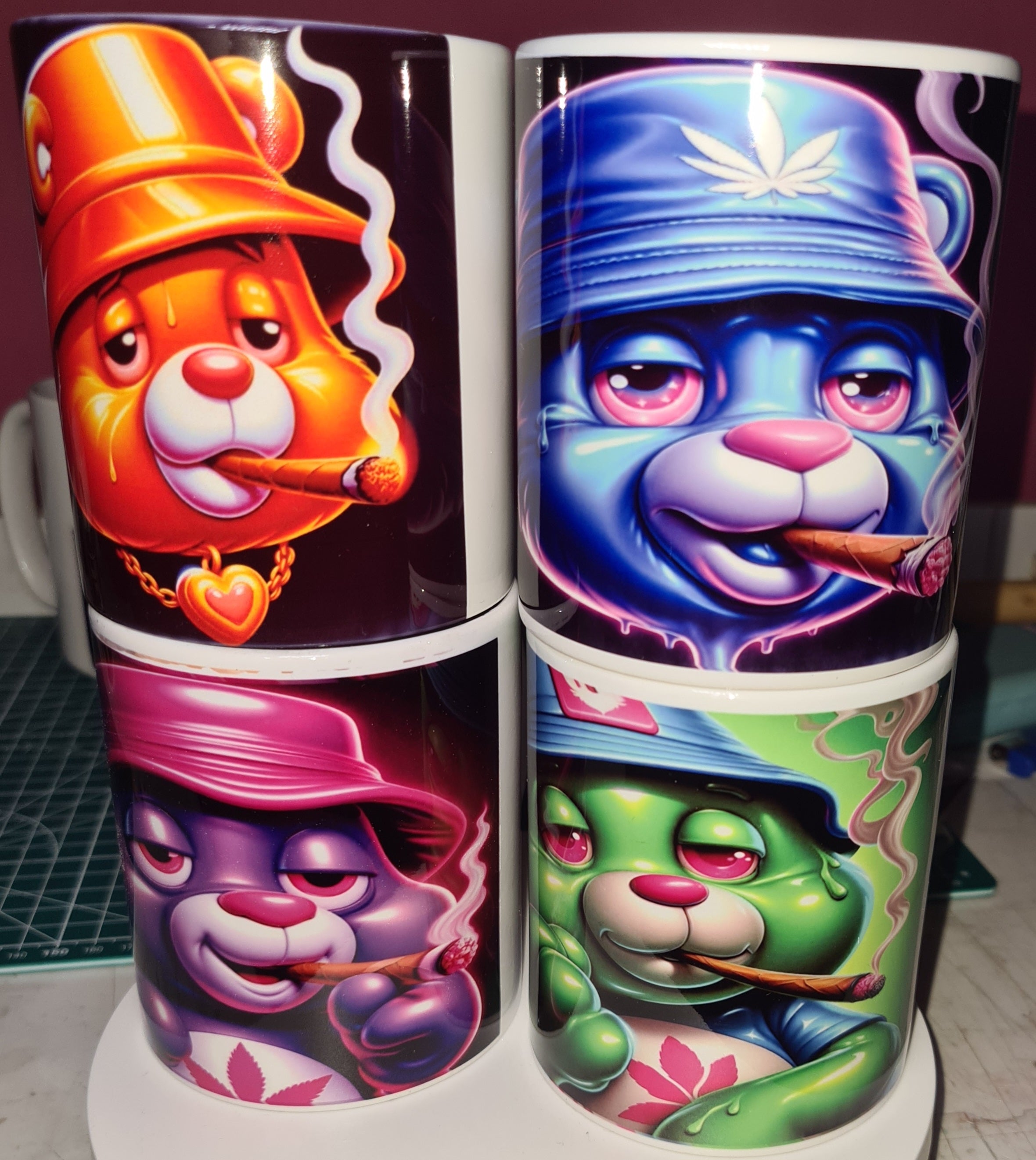 Blue Smokey Bear Mug – 11oz / 15oz