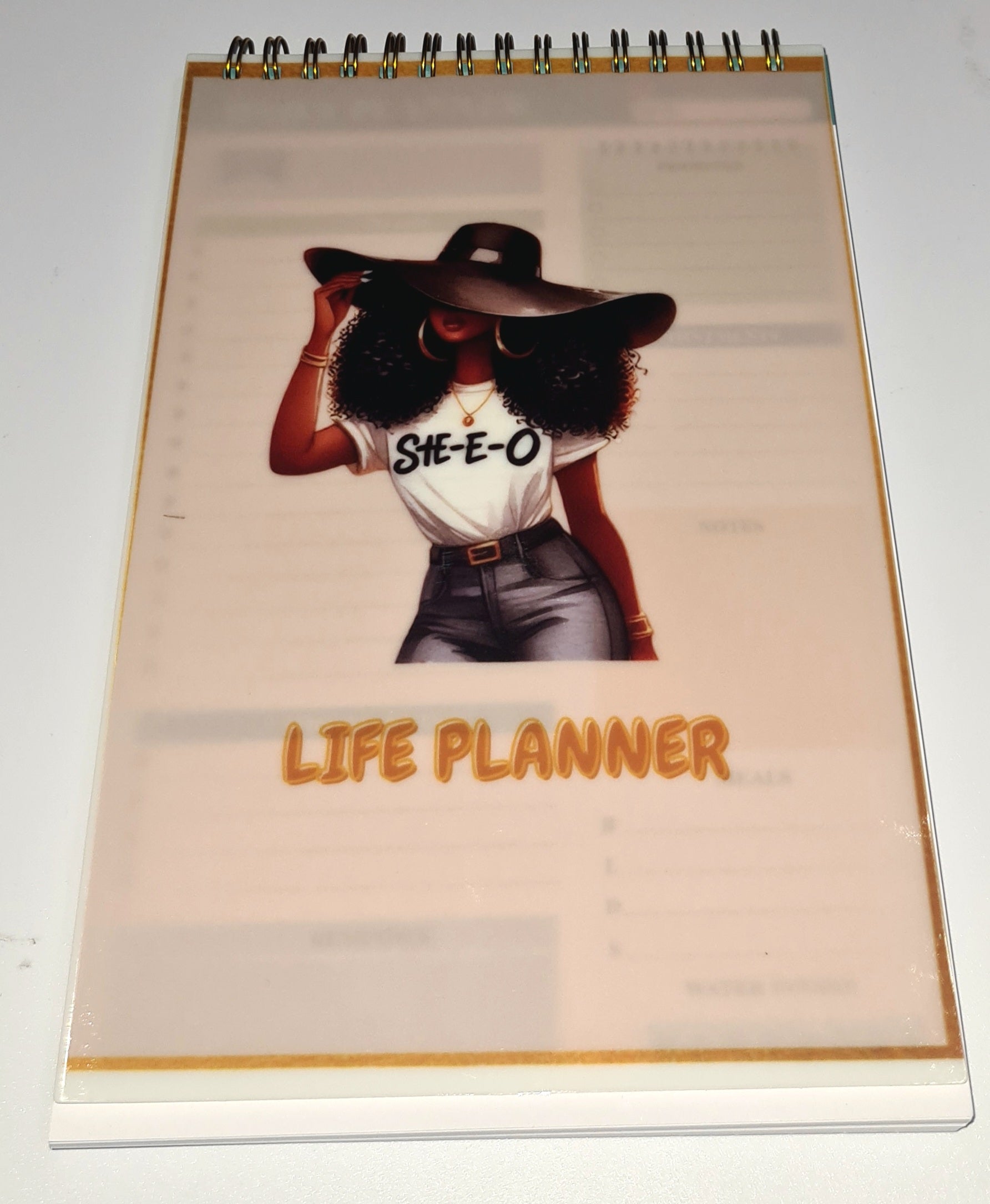 Melanin Kisses A5 Daily Planner (52 Pages)