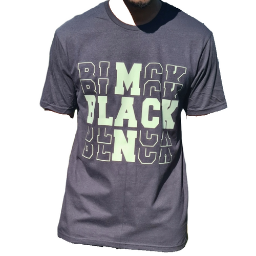 Black Black Black Statement T-Shirt – Monochrome Edition